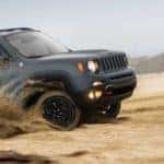 2018 Jeep Renegade off-roading