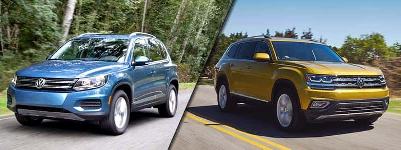 2018 Vw Tiguan Vs 2018 Vw Atlas Little Rock Volkswagen Dealer