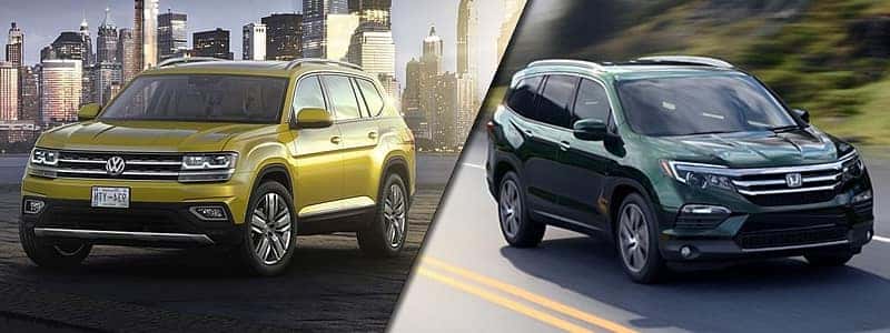 2018 Volkswagen Atlas Vs Honda Pilot Bryant Area Volkswagen