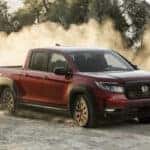 2023 Honda Ridgeline Sport driving in rough terrain
