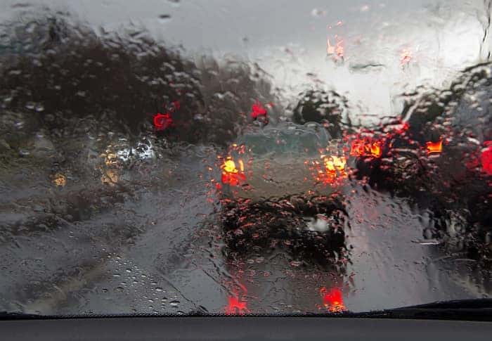 Driving in rain
