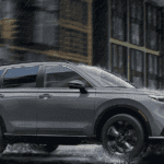 2024 Honda CR-V Driving in Rain