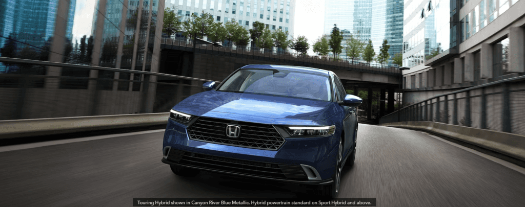 2024 Honda Accord Hybrid Driving in the city