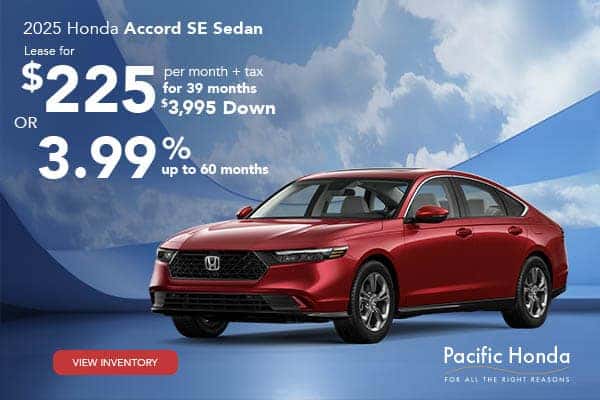 2025 Honda Accord SE Sedan