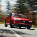 Red 2025 Honda Accord Driving