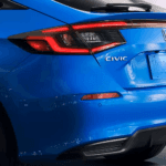 2026 Honda Civic Hatchback rear close up