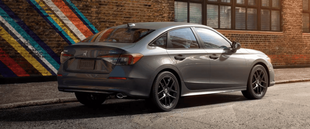 2026 Honda Civic Sedan parked on a city street