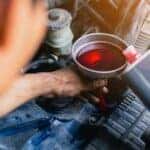 transmission fluid change by mechanic