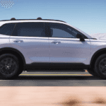 Honda CR-V Hybrid driving on highway