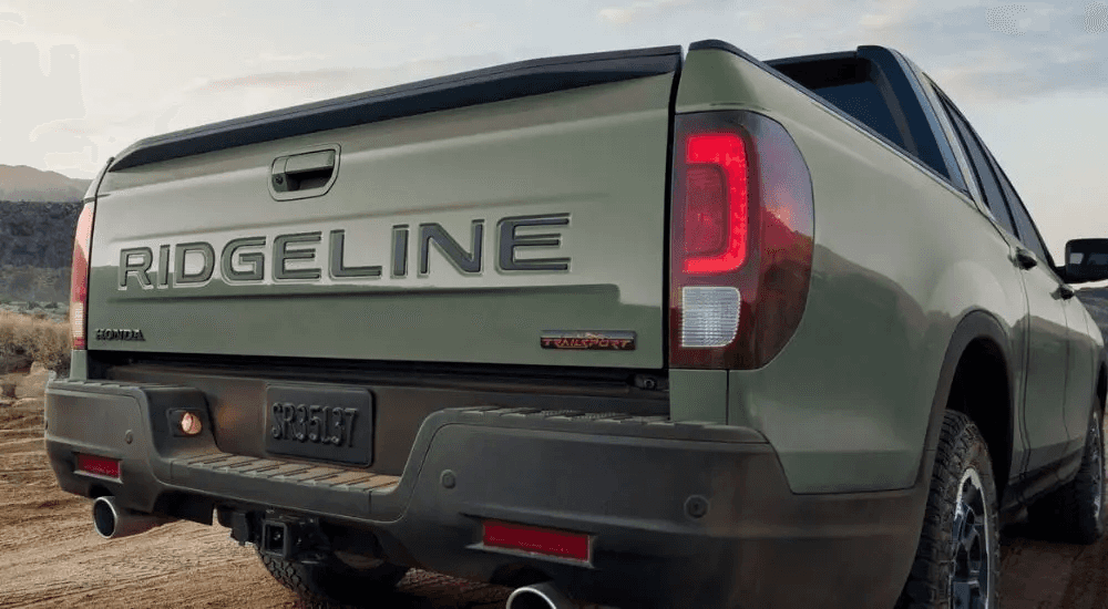2026 Honda Ridgeline rear view