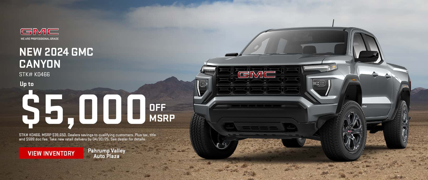 New 2024 GMC Canyon Elevation Crew Cab