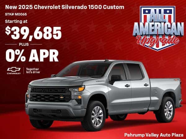 New 2025 Chevrolet Silverado 1500 Custom