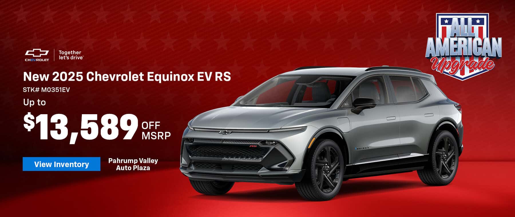 New 2025 Chevrolet Equinox EV RS