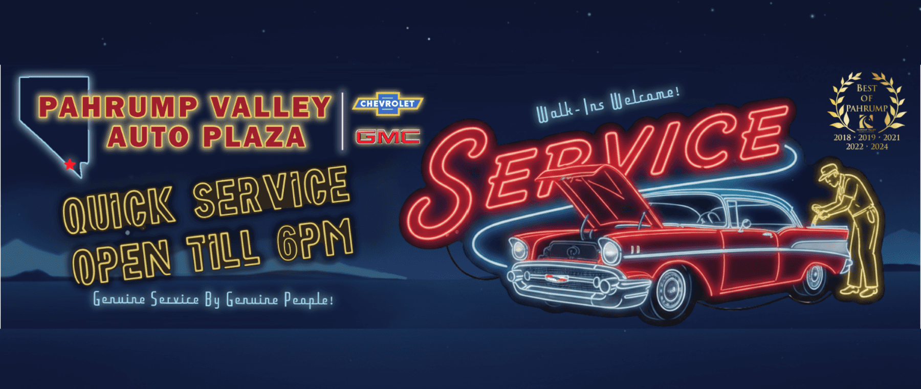Quick Service Hours Updated