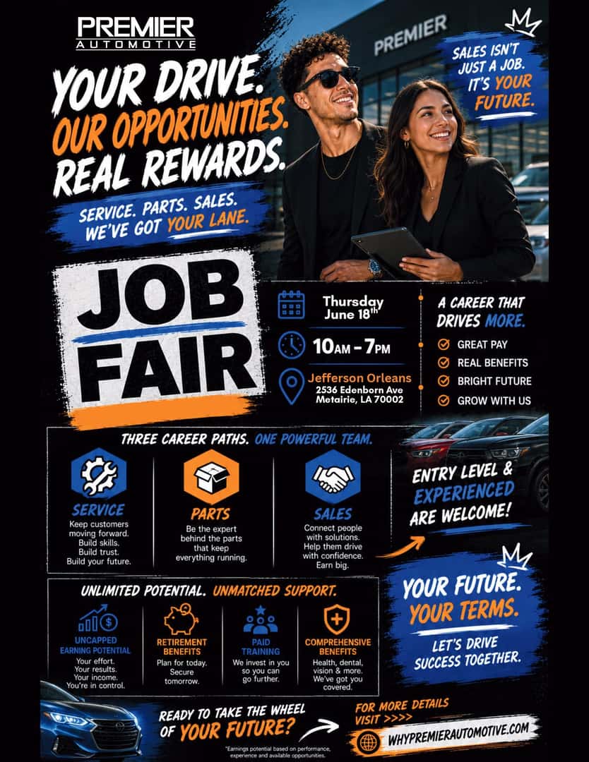 premier automotive job fair