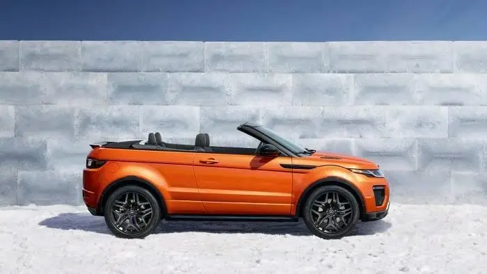 Set New Standards for Luxury in the Range Rover Evoque Convertible ...