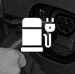 Luxury Electric Vehicle charging