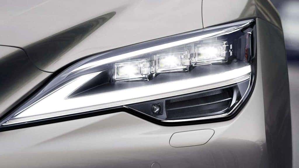 Lexus LS Hybrid Luxury Electric Vehicle