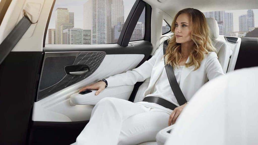 Lexus LS Hybrid Luxury Electric Vehicle