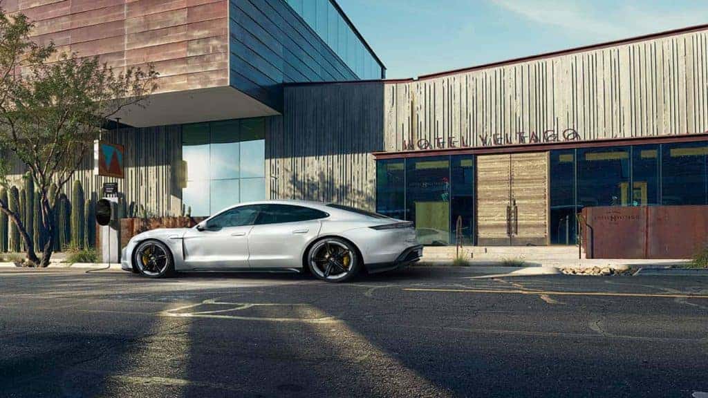Porsche Taycan Turbo S Luxury Electric Vehicle