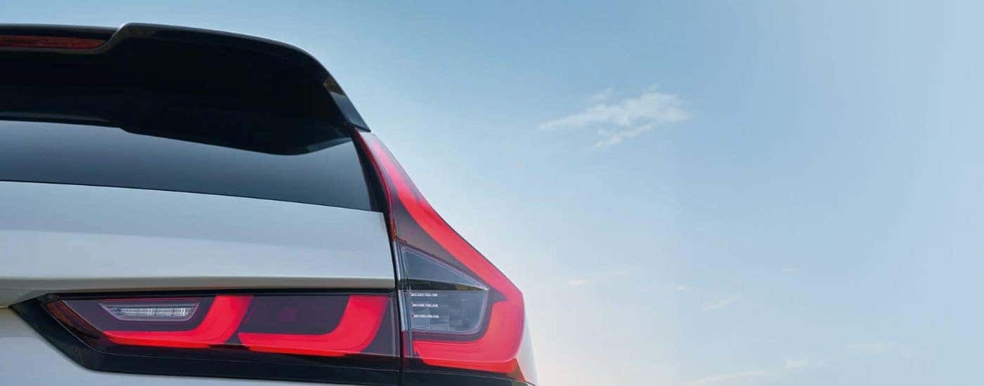 Break lights on a white 2026 Honda CR-V