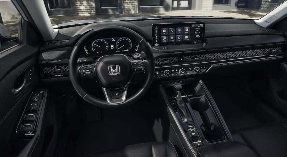 Black dash in a 2026 Honda Accord.