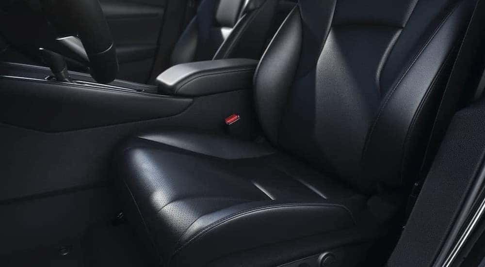 Black driver seat in a 2026 Honda Accord.