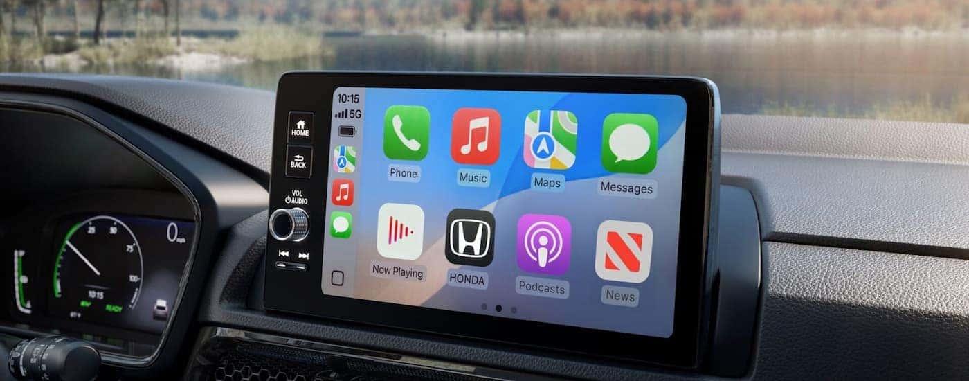 Infotainment screen in a 2026 Honda CER-V