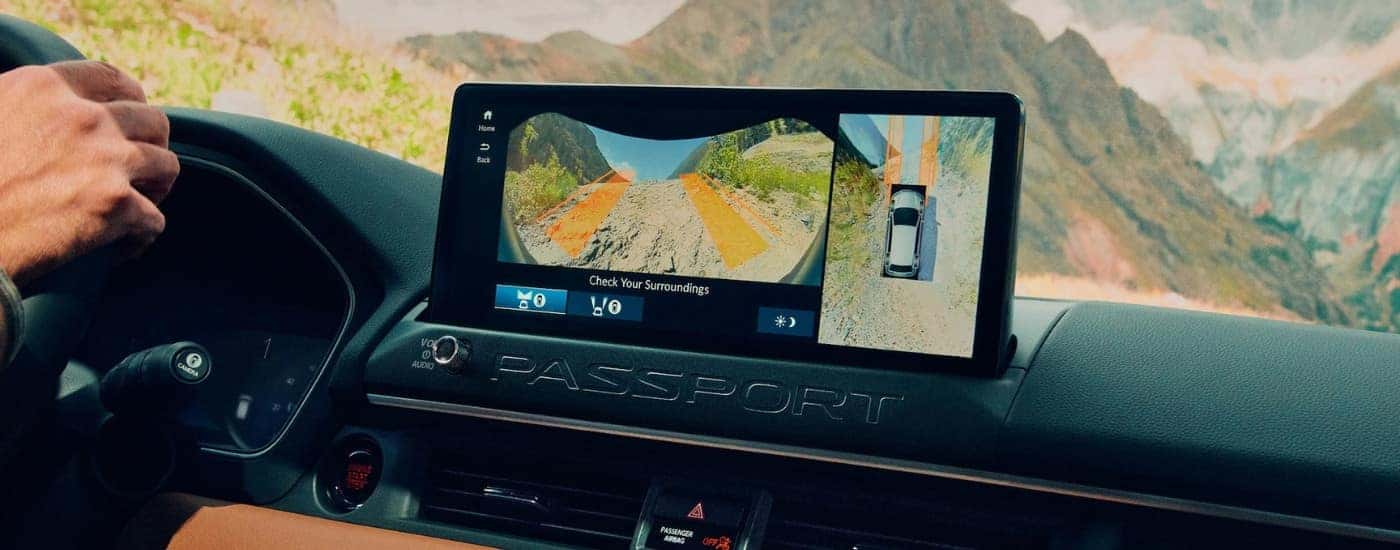 2026 Honda Passport Elite TrailSport infotainment.
