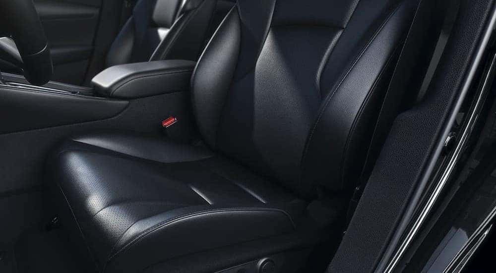 Black interior in a 2026 Honda Accord Hybrid for sale.