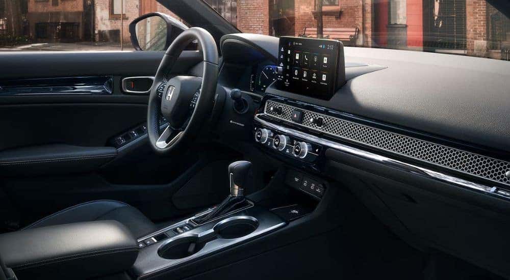 Interior view of a 2026 Honda Civic.
