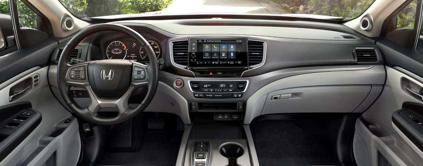 Gray dash in a 2026 Honda Ridgeline.