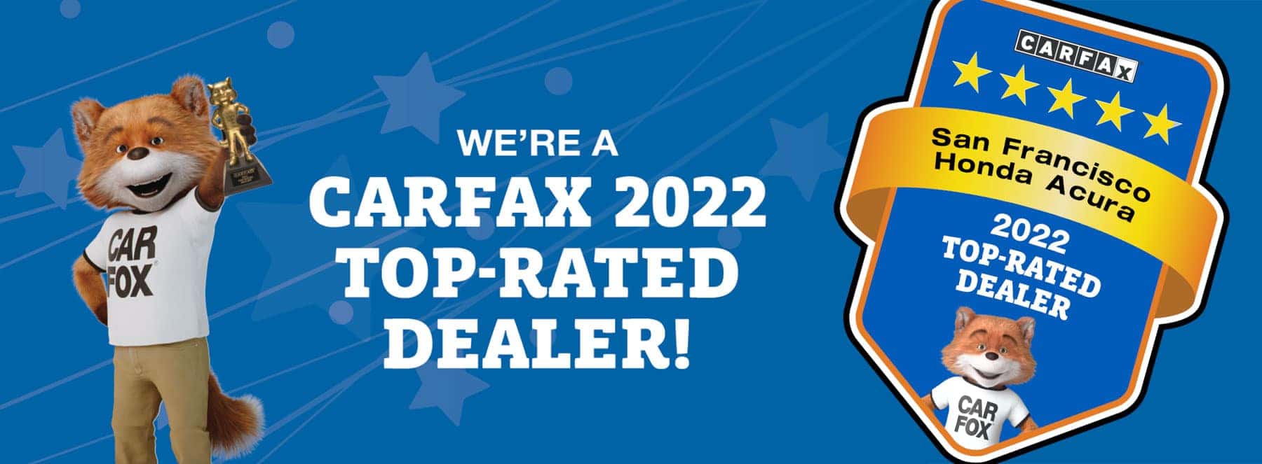 San Francisco Honda Carfax 2022 Top-rated Dealer