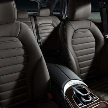 Seats of the 2018 Mercedes-Benz GLC 300