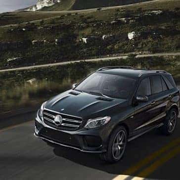 2019 Mercedes-Benz GLE driving on highway