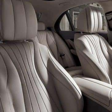 2019 Mercedes-Benz E-Class seating