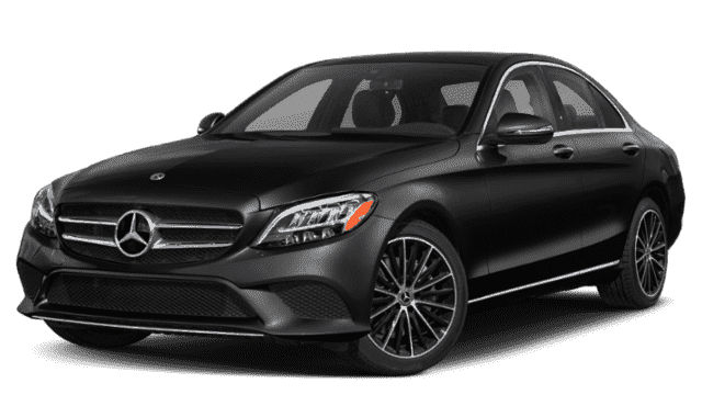 Black mercedes-Benz C-Class
