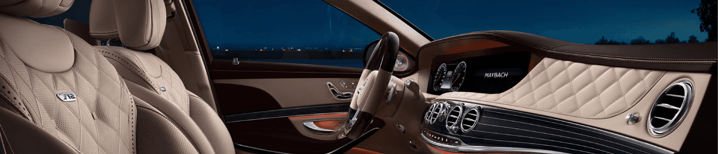 maybach s580 design interior