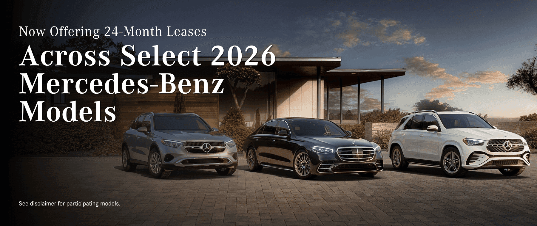 24 Month Lease Offer - Select MB Models