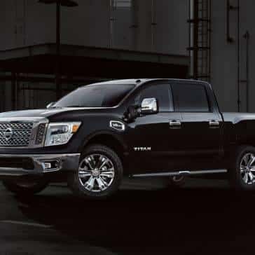 2017 Nissan Titan dark exterior