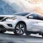 2017 Nissan Murano white exterior model