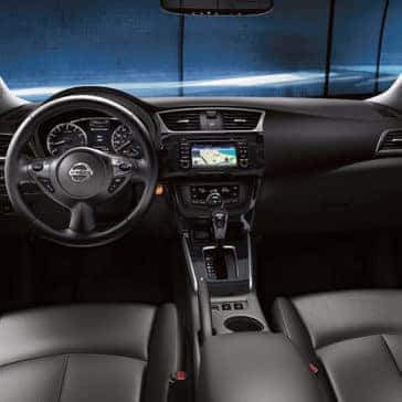 2018 Nissan Sentra front interior