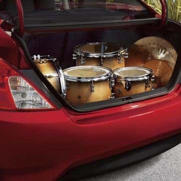 2018 Nissan Versa cargo space