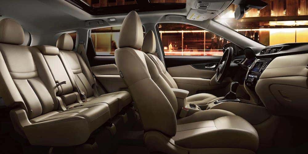 2020 Nissan Rogue Wide Interior View