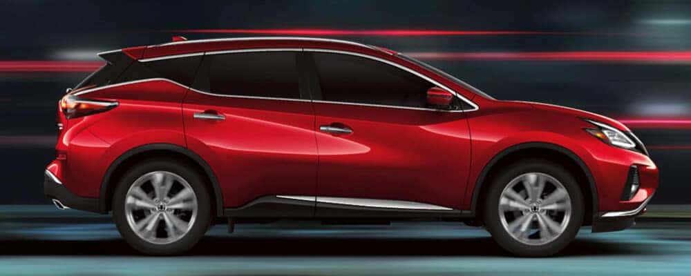 2020 Nissan Murano driving down city street
