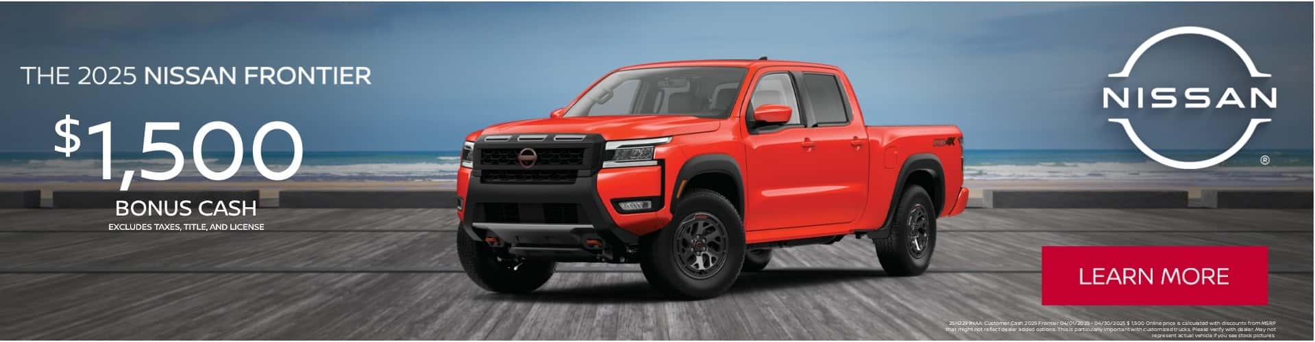 2025 Nissan Frontier