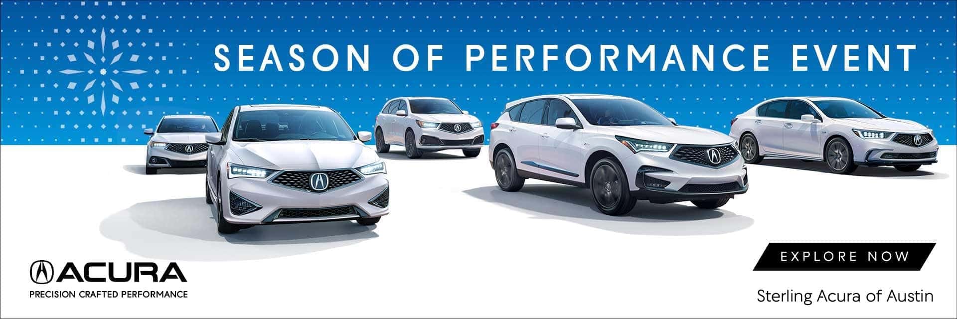 Season of Performance Sales & Service Event Sterling Acura of Austin