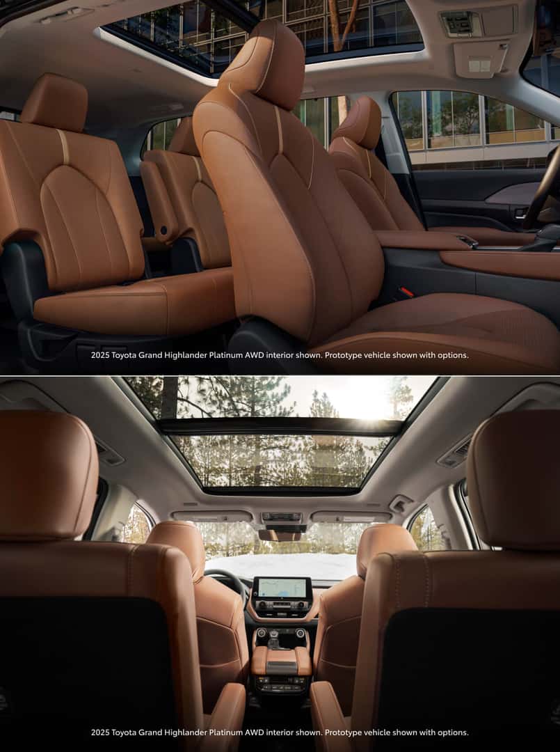 2025 Toyota Grand Highlander Dimensions, Inside and Out