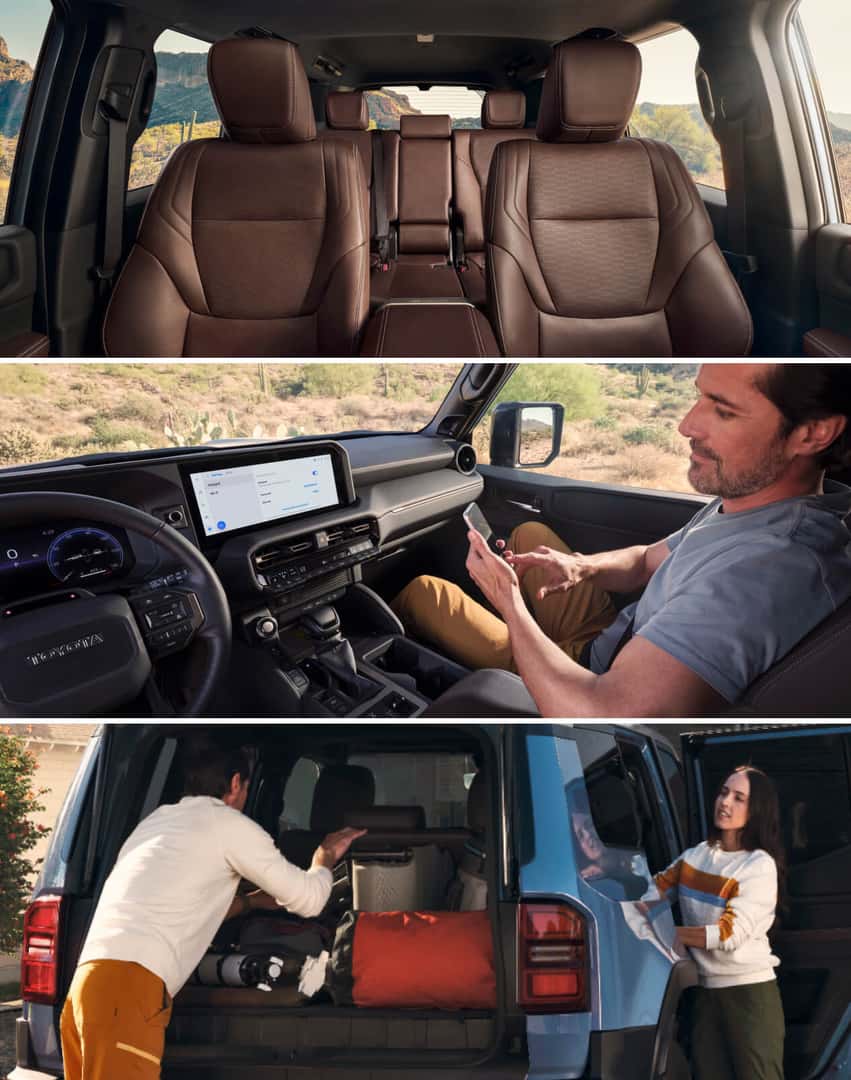 2025 Toyota Land Cruiser Interior Dimensions