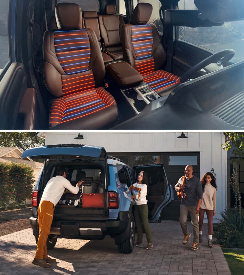 2025 Land Cruiser Interior by Trim Level